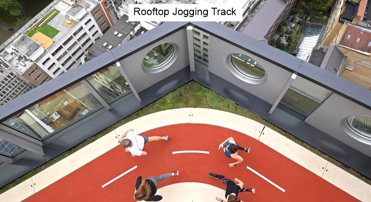 Rooftop Jogging Track