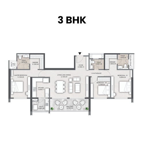 3 BHK