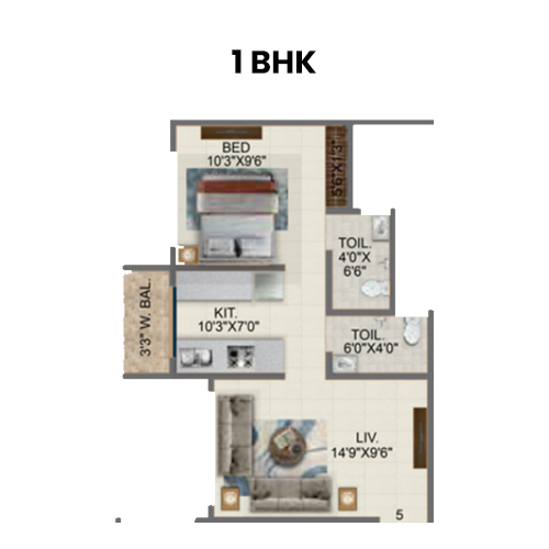 1 BHK