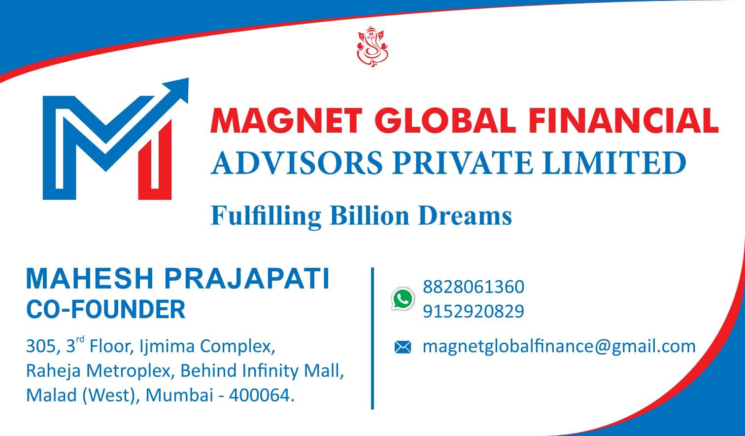 Magnet Global Financial Advisors Pvt Ltd 