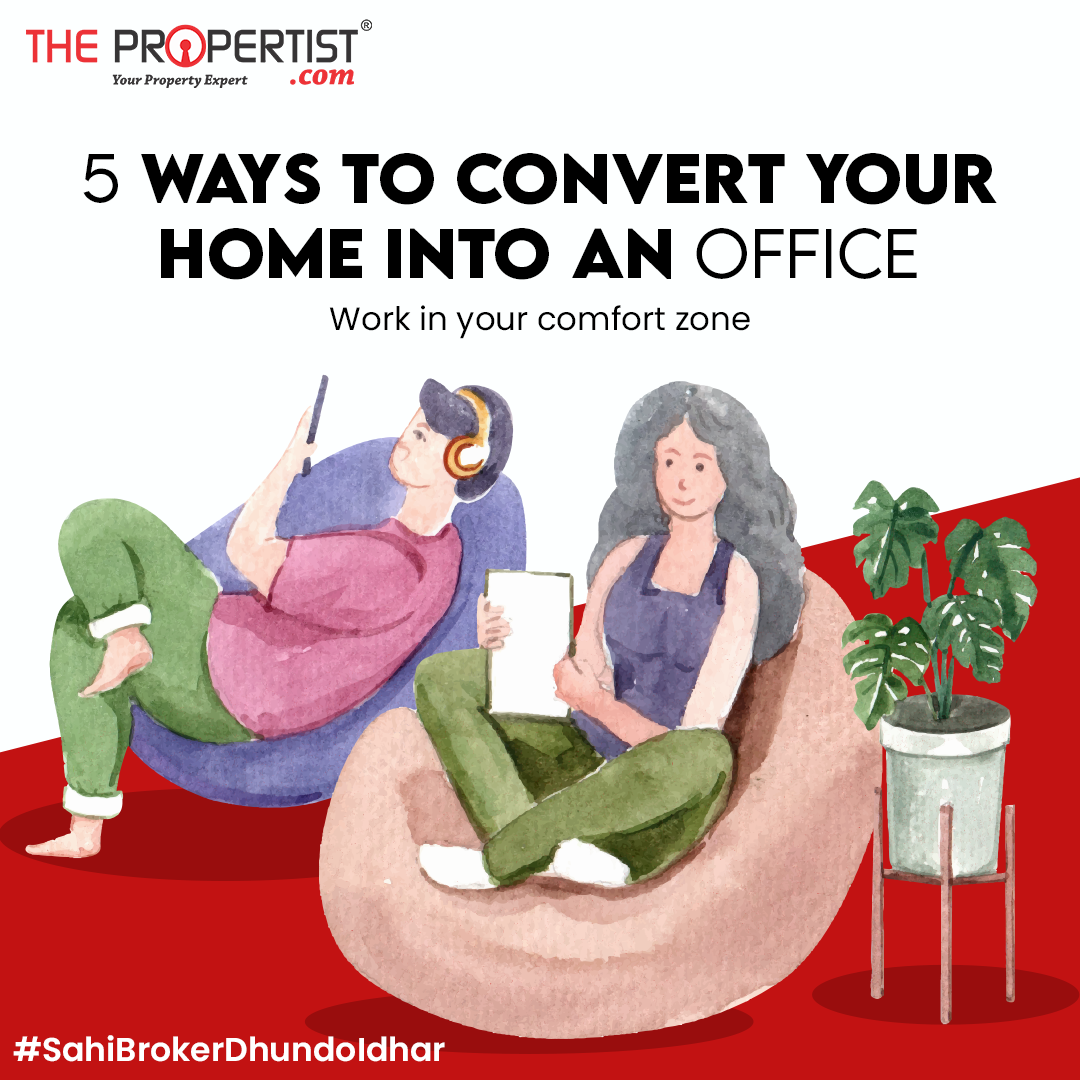 5 ways to convert your home into an office