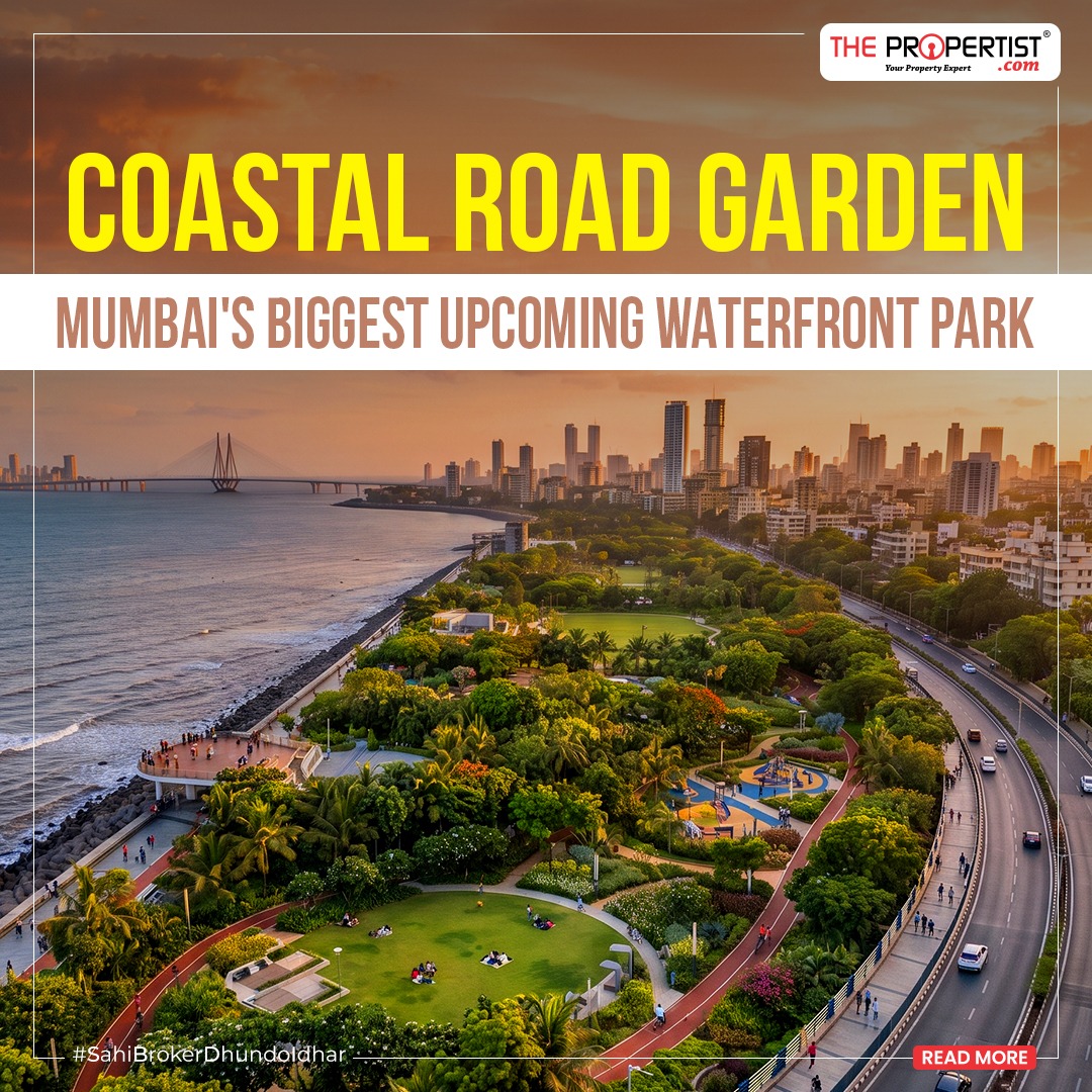 Mumbai Coastal Road Garden Mumbai's Biggest Waterfront Park