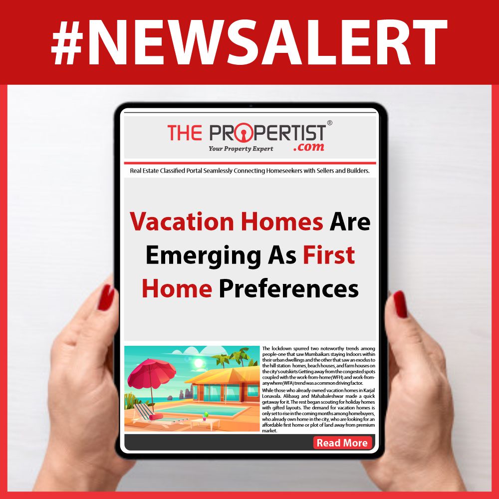 Vacation homes are emerging as first home preferences