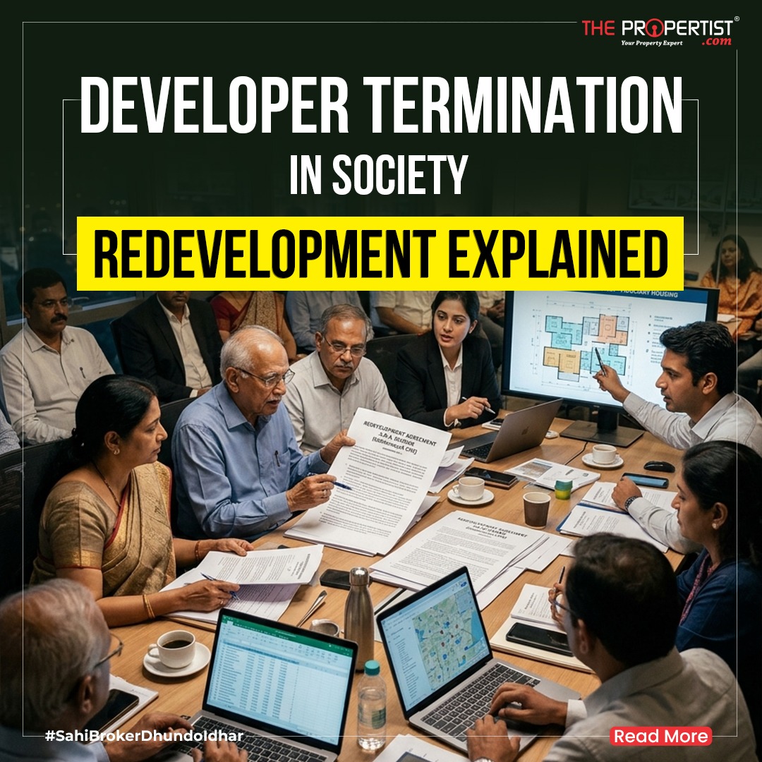 Developer Termination in Society Redevelopment When and How a Housing Society Can Legally Replace a Developer