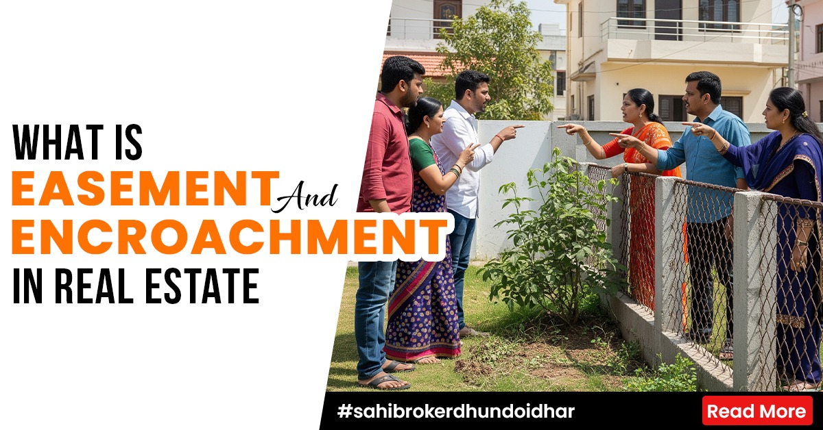 What is Easement and Encroachment in Real Estate?