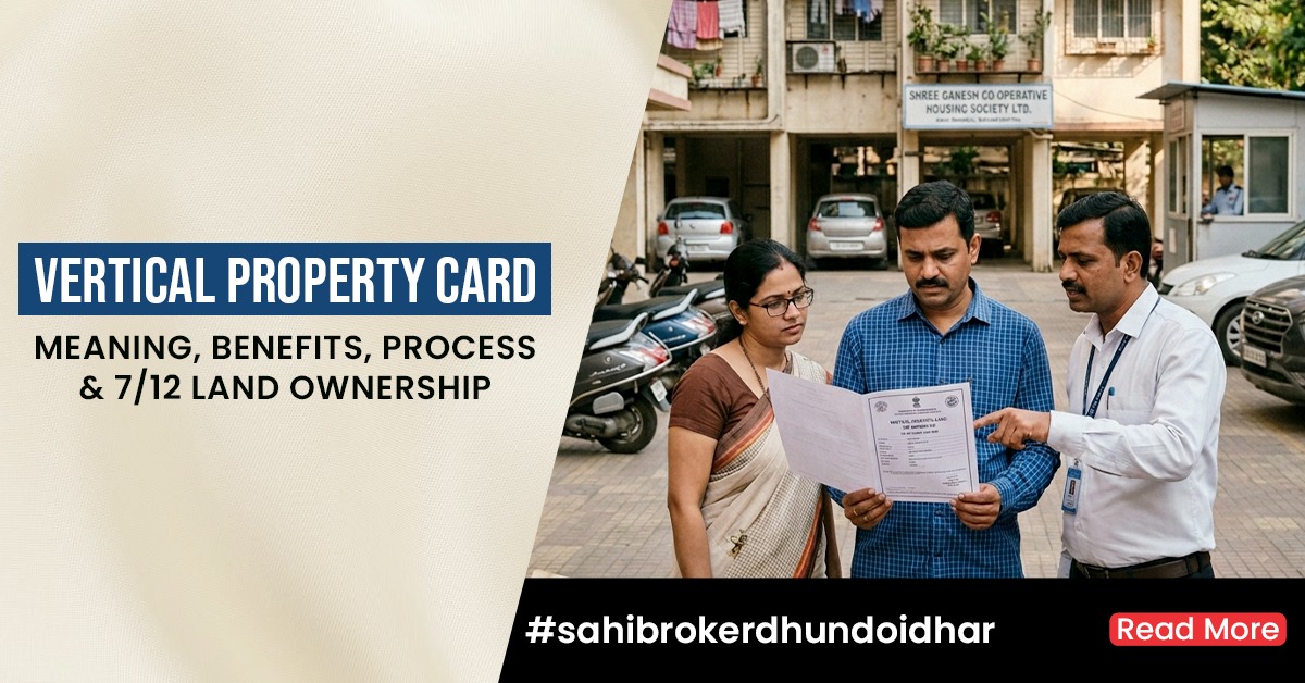 Vertical Property Card Maharashtra 2026: Meaning, Benefits, Process & 7/12 Land Ownership Explained