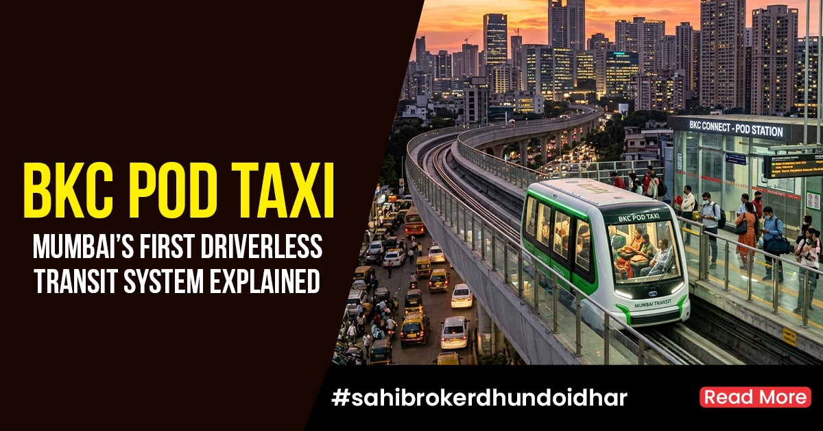 BKC Pod Taxi Mumbai’s First Driverless Transit System Explained
