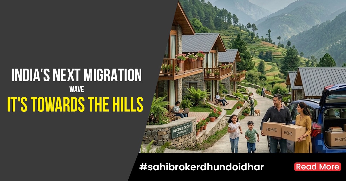 India's Next Migration Wave Why Homebuyers Are Moving to Hill Towns Instead of Cities