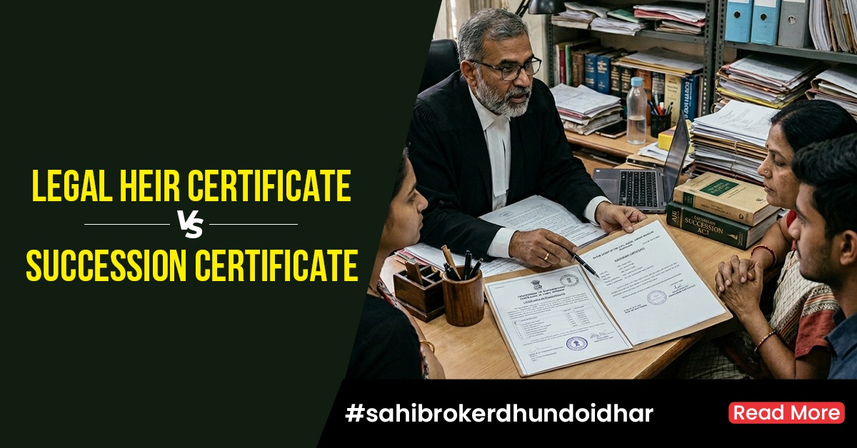 Legal Heir Certificate vs Succession Certificate Key Differences Explained