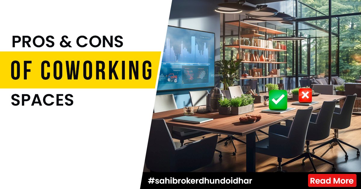 Pros and cons of coworking spaces