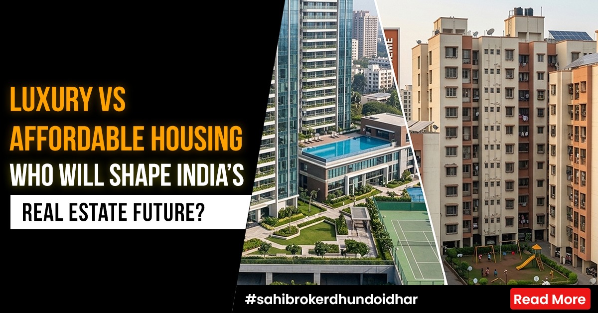 Luxury vs Affordable Housing Who Will Shape India’s Real Estate Future
