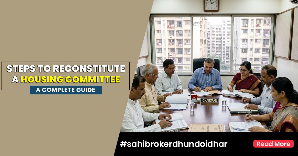 How to Reconstitute a Housing Society Committee in India