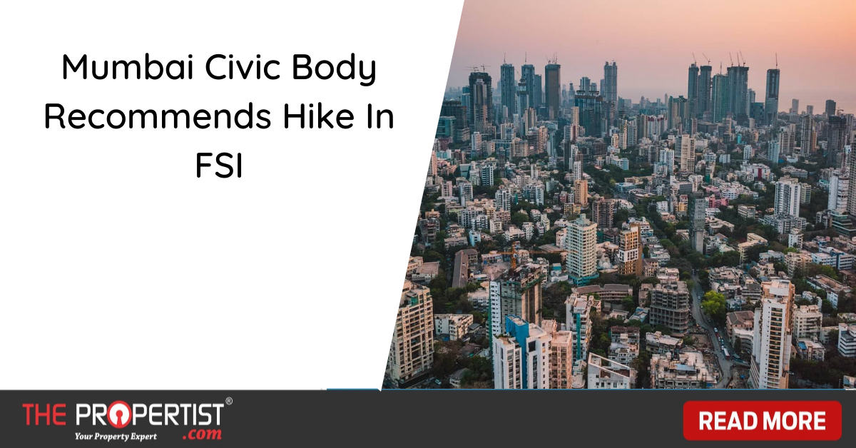 Mumbai Civic Body Recommends Hike In FSI