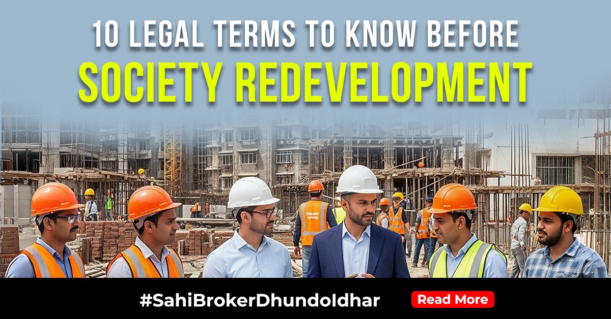 Top 10 Must-Know Legal Terms Before You Redevelop Your Housing Society in India