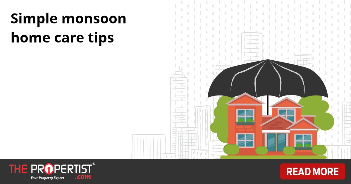 Simple monsoon home care tips