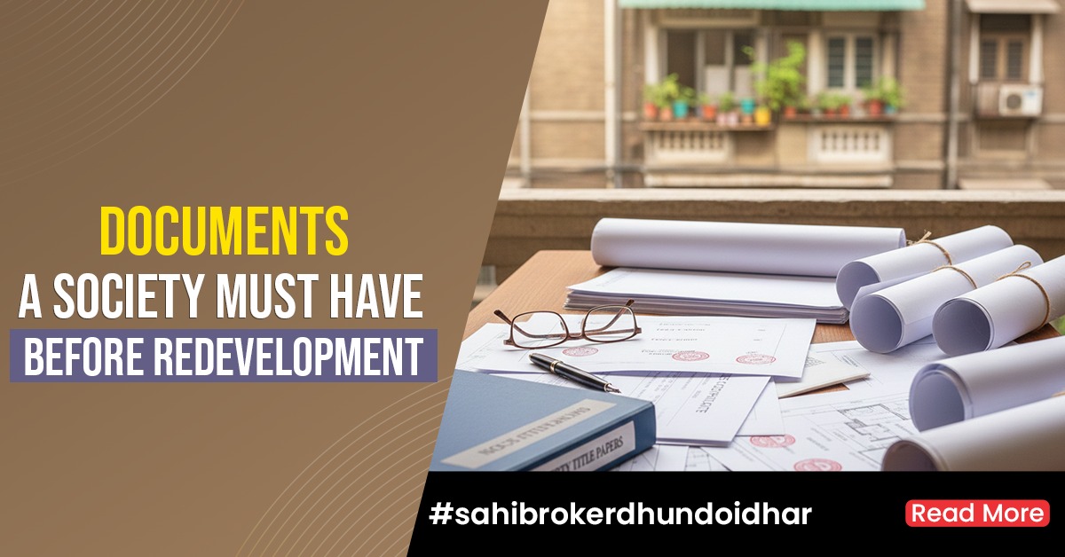 Society Redevelopment Documents Checklist 