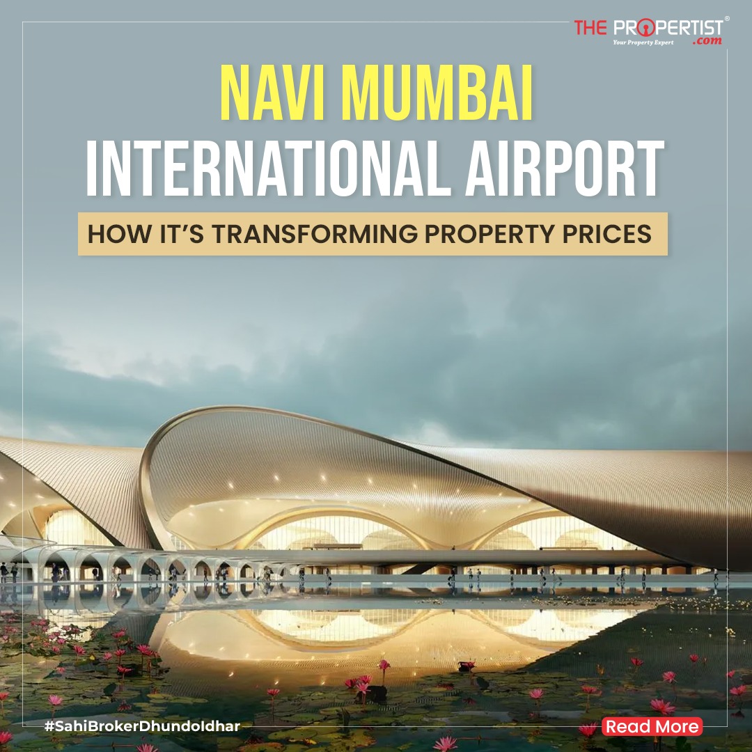Navi Mumbai Airport Property Impact 2026  Panvel Ulwe & Kharghar Price Analysis
