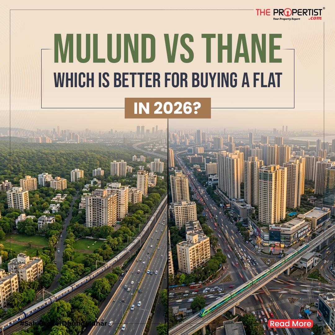 Complete Comparison Mulund vs Thane 2026 Which is Better for Buying a Flat
