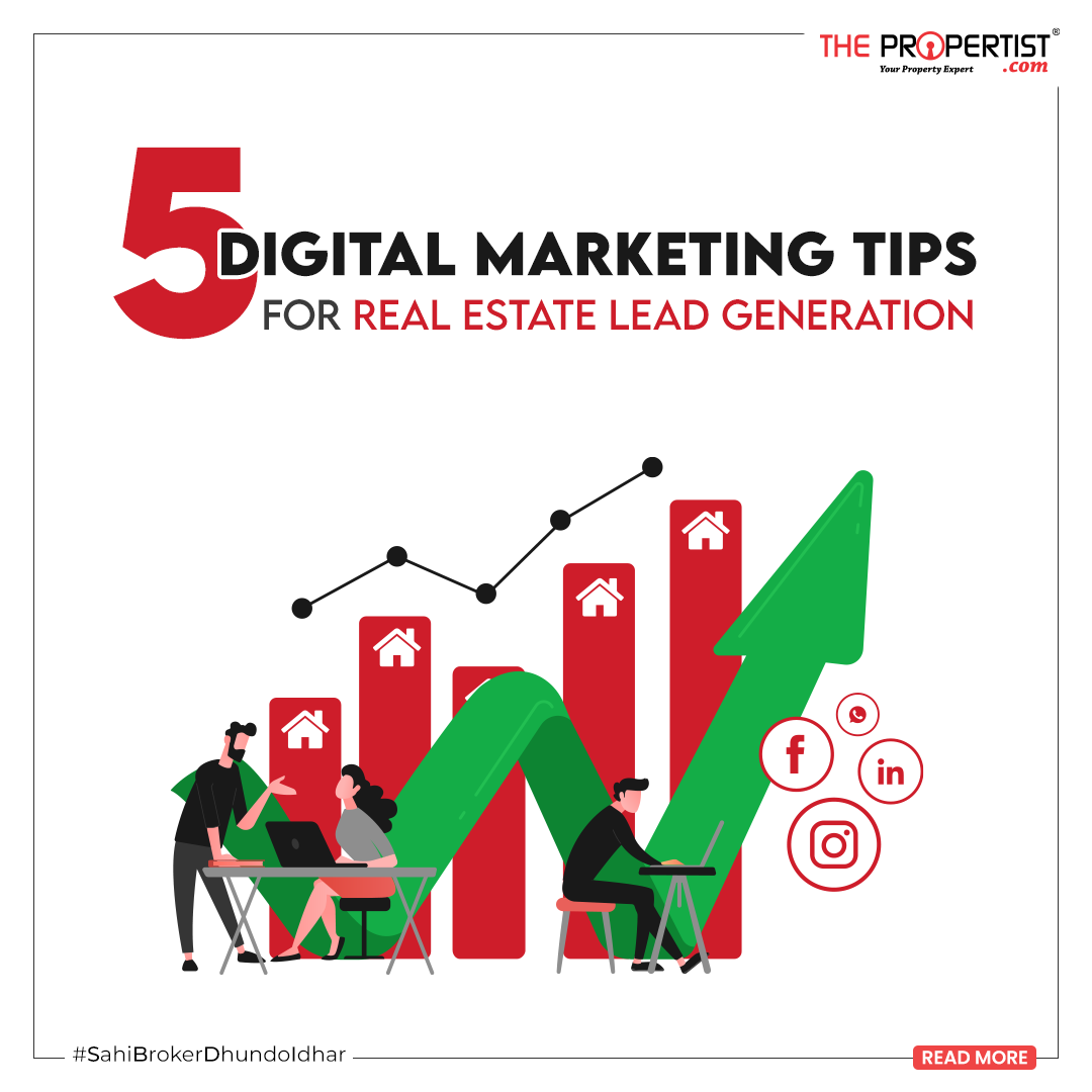 5 Digital Marketing Tips for Real Estate Lead Generation 