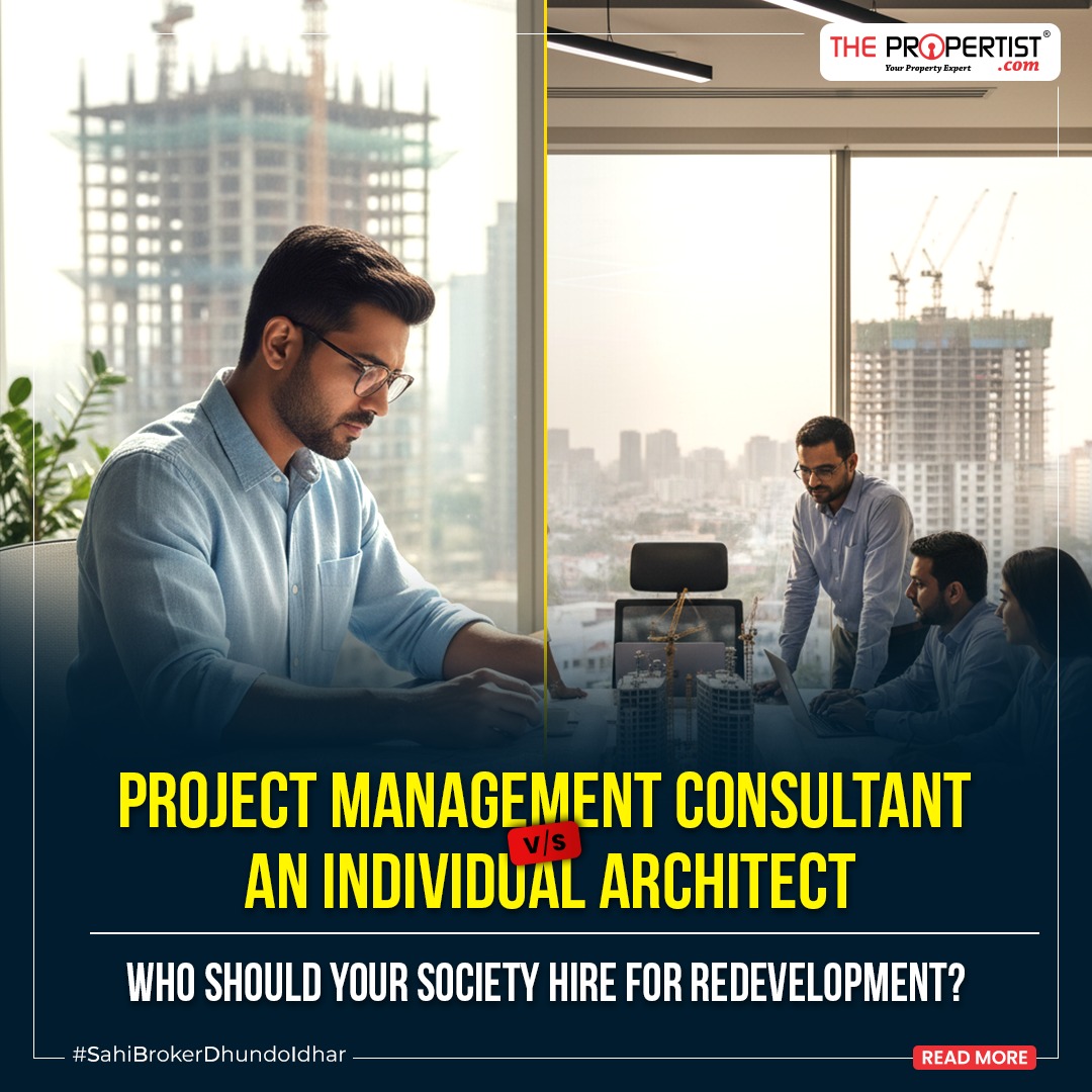 PMC vs Architect: Who Should Your Society Hire for Redevelopment?
